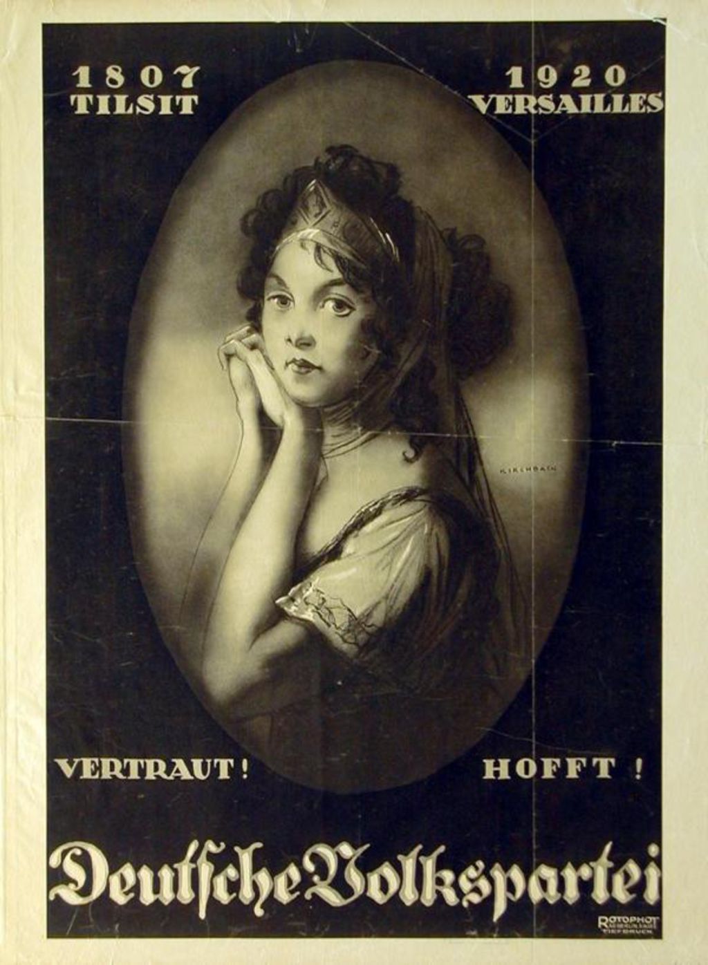 Exponat: Plakat: Deutsche Volkspartei, 1920