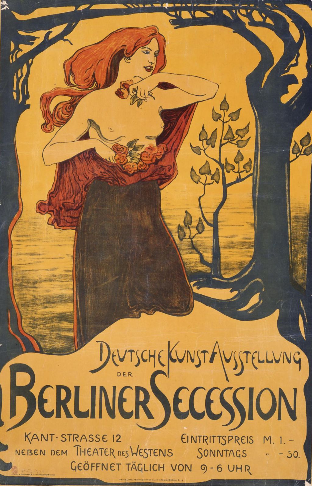 Plakat: Berliner Secession, um 1900