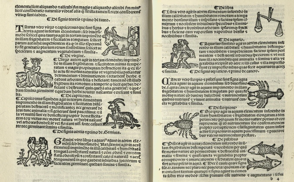 Book cover: Guido (Bonatus): Decem continens tractatus Astronomiae, 1491