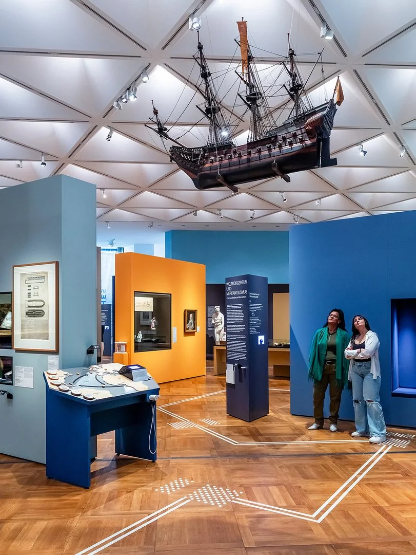 Including exhibition design and a display on colonialism and trade