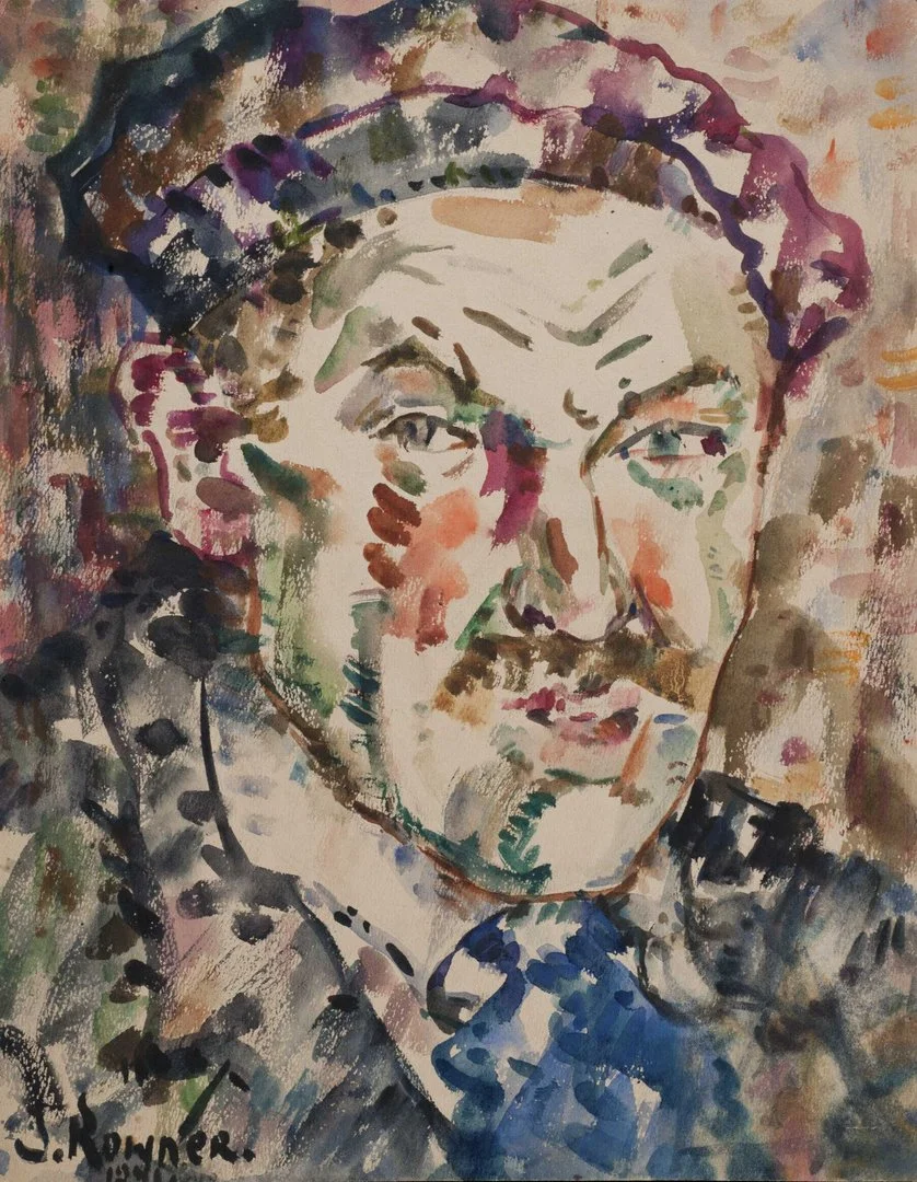 Józef Kowner, Self-portrait, 1941