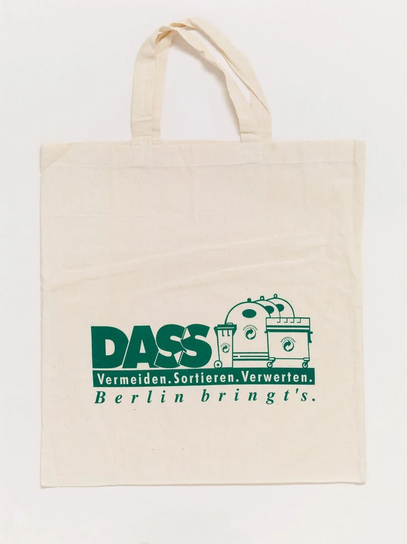 Cloth bag “DASS. Avoid. Sort. Recycle”
