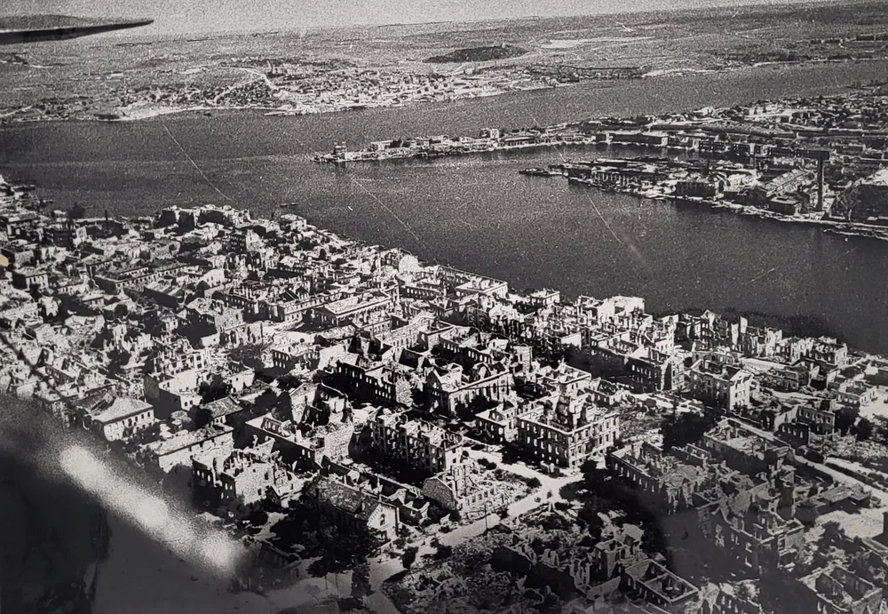 The destroyed city of Sevastopol on the day of liberation