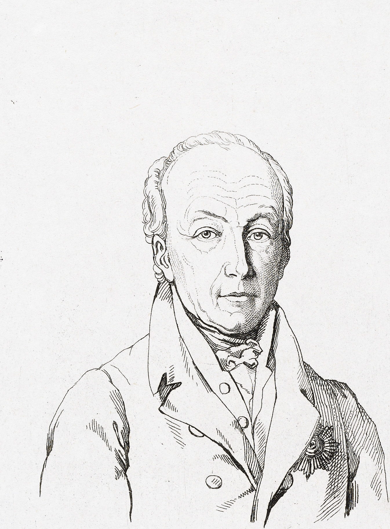 Porträt von Herzog Peter Friedrich Ludwig