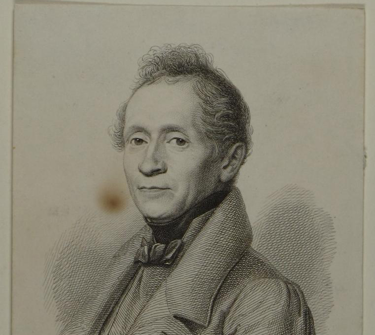 Porträt des Schriftstellers Joseph von Eichendorff, um 1840