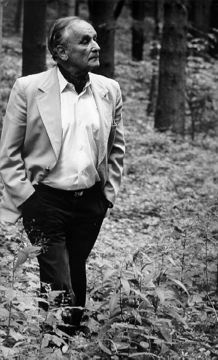 Werner Haftmann, Fotografie von Stefan Moses