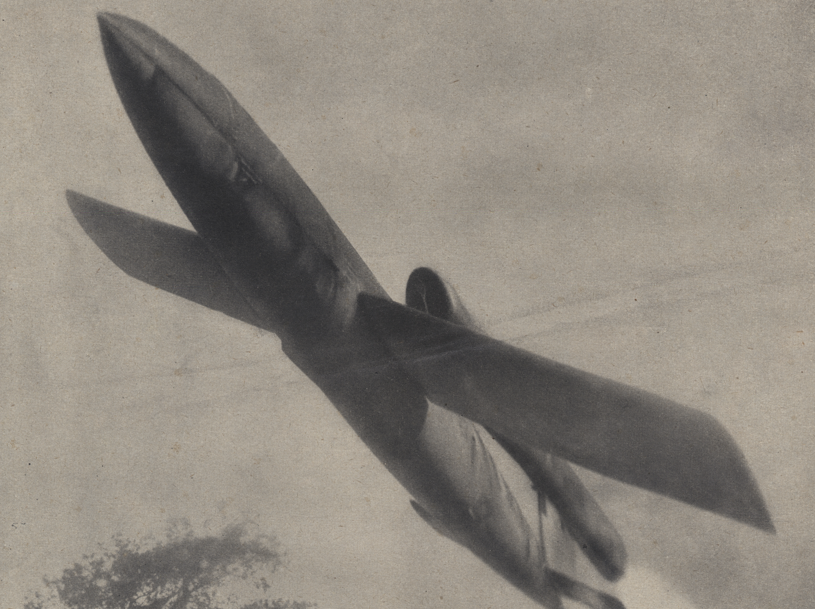 Start einer V1-Rakete, Berliner Illustrierte Zeitung, 1944