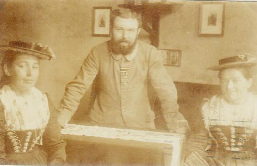 Michael Kurz mit Schwester Maria und Gattin Maria