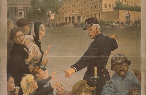 Le Secours de Guerre (Die Kriegsanleihe), 1916
