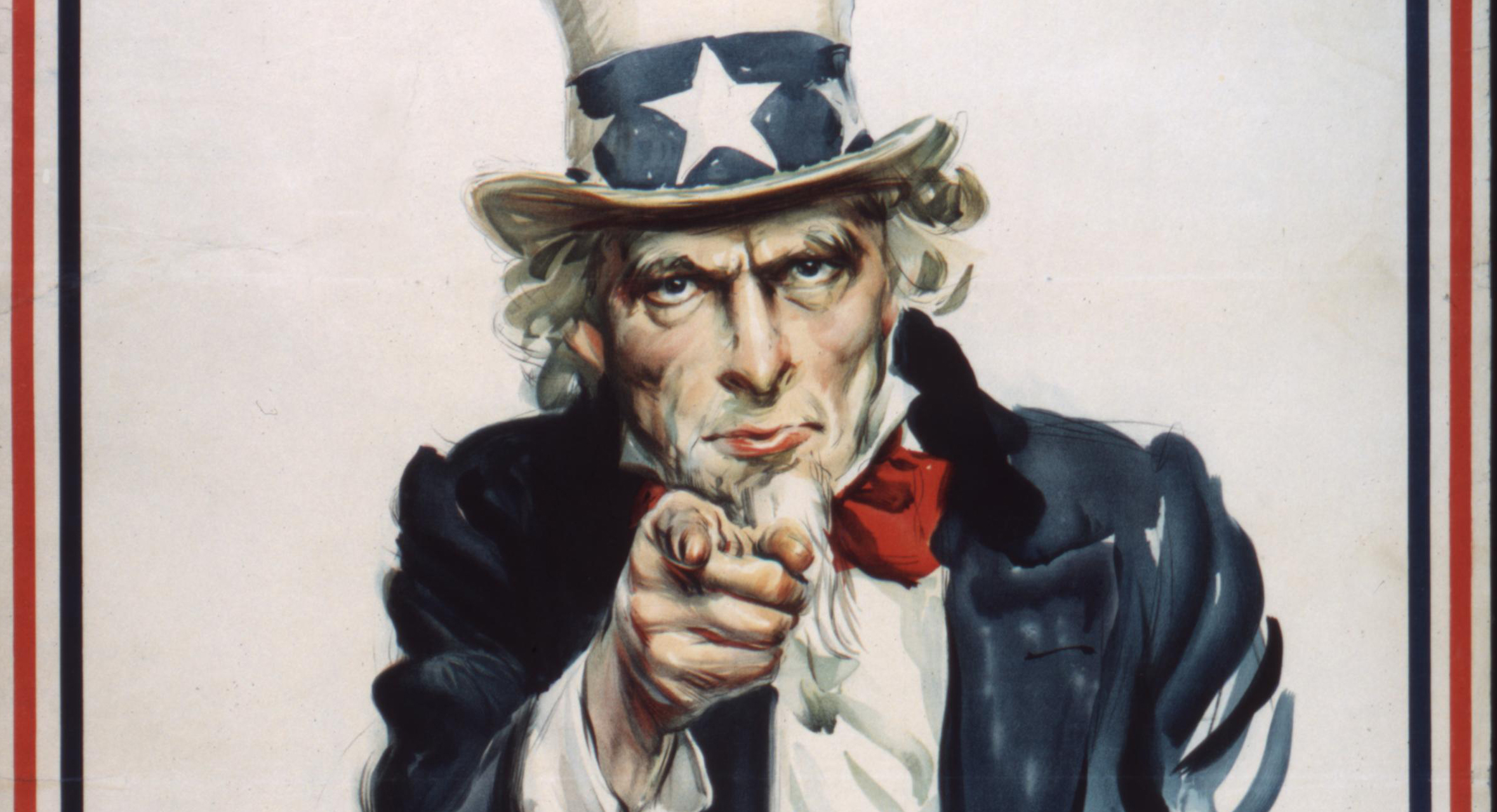 "I want you / for U.S.Army", Rekrutierungsplakat, USA, 1917