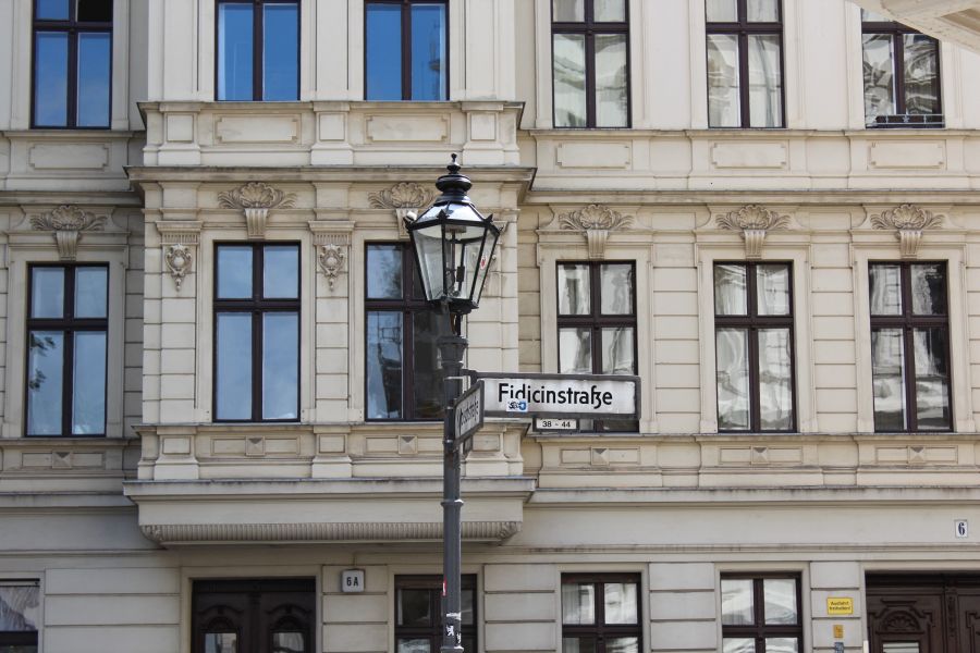 Wohnhaus in der Fidicinstraße